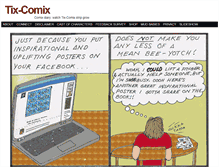 Tablet Screenshot of comix.dorkage.net